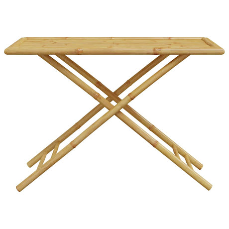 5 Piece Folding Bistro Set With Cushions Bamboo