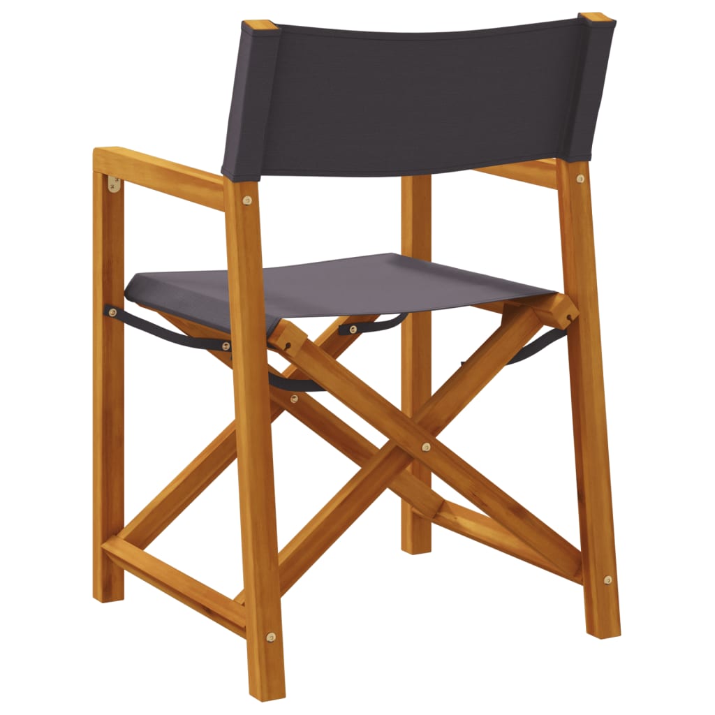 6 Piece Folding Garden Chairs Fabric