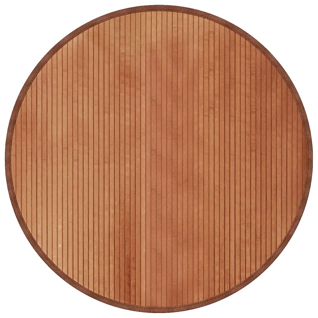 Rug Round Bamboo