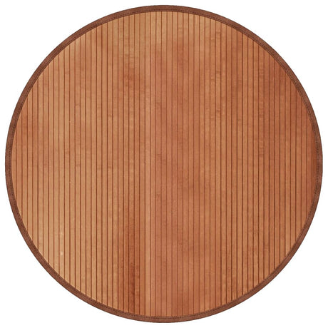 Rug Round Bamboo