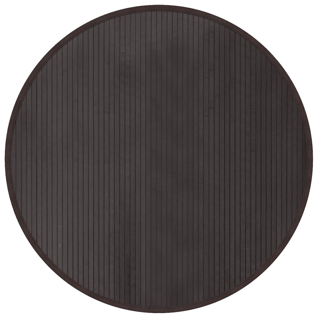 Rug Round Bamboo