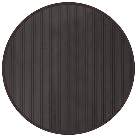 Rug Round Bamboo