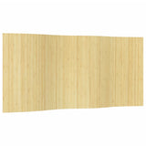 Room Divider Light Natural 165x400 cm Bamboo