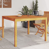 Garden Table Solid Acacia Wood