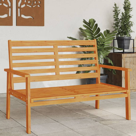 Garden Sofa 2Pcs With Cushion Solid Wood Acacia