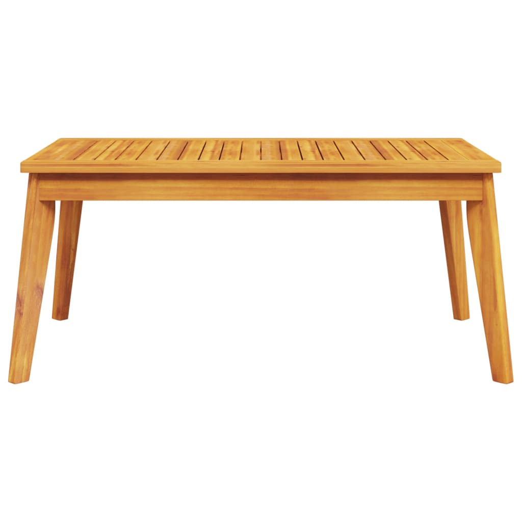 Garden Set with Cushion Solid Wood Acacia