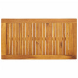 Garden Set with Cushion Solid Wood Acacia