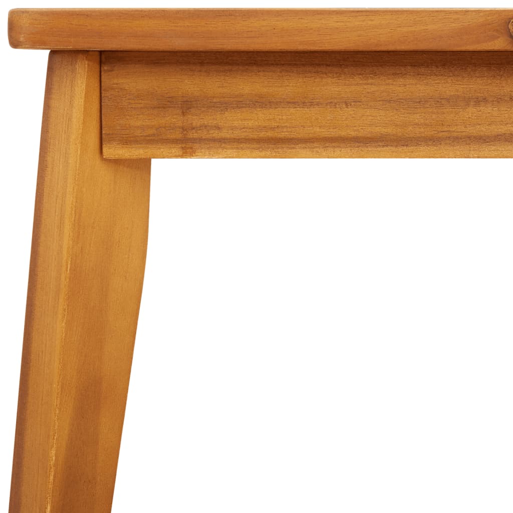 Garden Set with Cushion Solid Wood Acacia