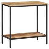 Console Table 70x35x70 cm Solid Rough Wood Mango