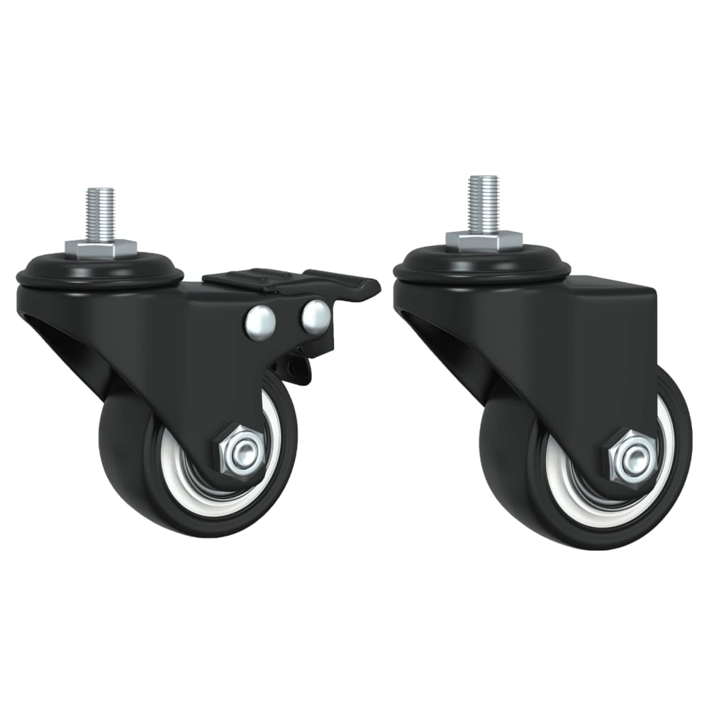 Coffee Table With Wheels 91X55X34 Cm Engineered Wood