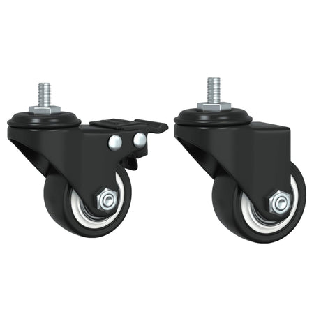 Coffee Table With Wheels 91X55X34 Cm Engineered Wood