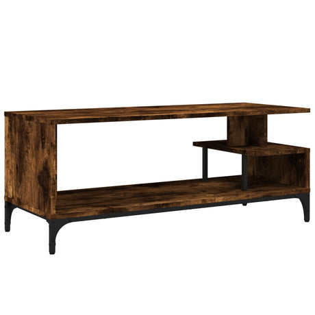 Tv Cabinet 102X40X41 Cm Engineered Wood And Powder-Coated Steel
