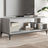 Tv Cabinet 102X40X41 Cm Engineered Wood And Powder-Coated Steel