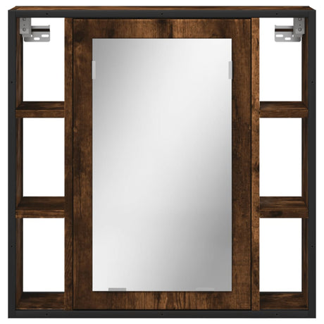 Bathroom Mirror Cabinet 60X16X60 Cm Engineered Wood
