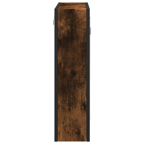 Bathroom Mirror Cabinet 60X16X60 Cm Engineered Wood