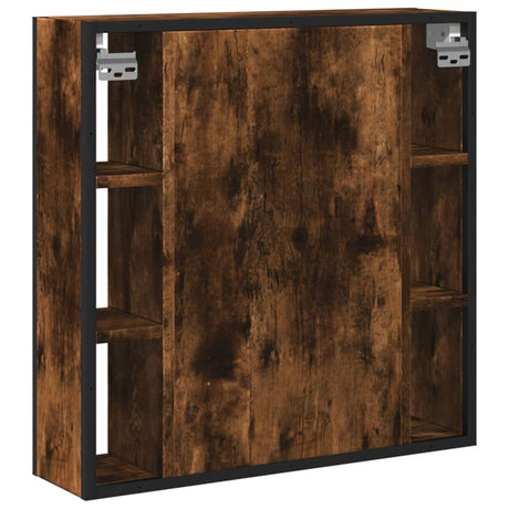 Bathroom Mirror Cabinet 60X16X60 Cm Engineered Wood