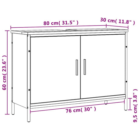 Bathroom Sink Cabinet Engineered Wood