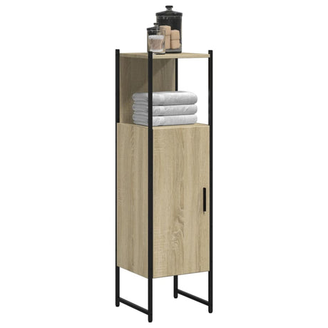 Bathroom Cabinet 33X33X120.5 Cm Engineered Wood