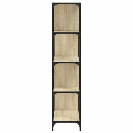 Bookcase 4-Stair 139X33.5X149 Cm Engineered Wood