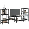 Tv Cabinet 206.5X28.5X95 Cm Engineered Wood