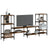 Tv Cabinet 206.5X28.5X95 Cm Engineered Wood