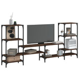 Tv Cabinet 206.5X28.5X95 Cm Engineered Wood