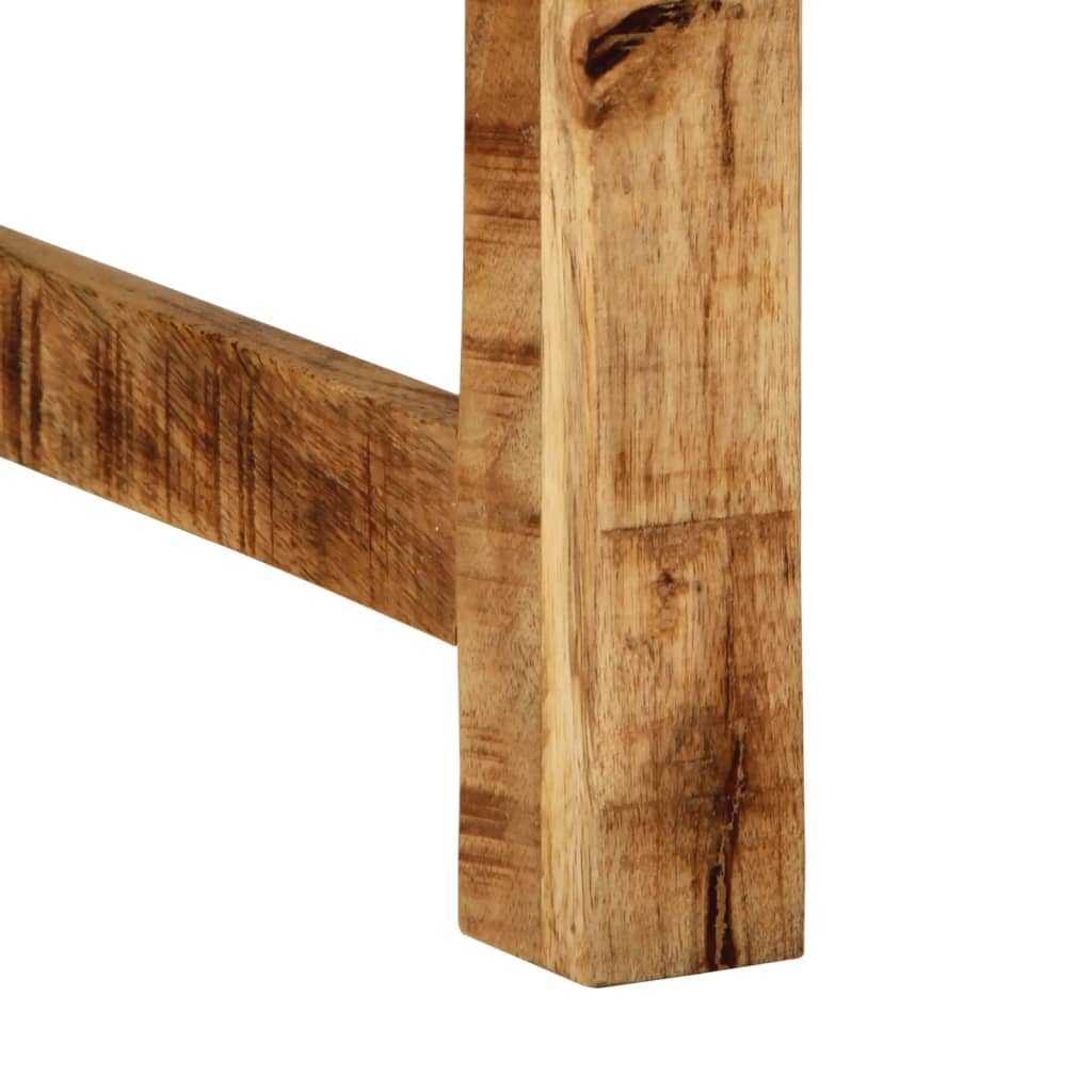 Nesting Side Tables 3 Pcs Solid Rough Wood Mango