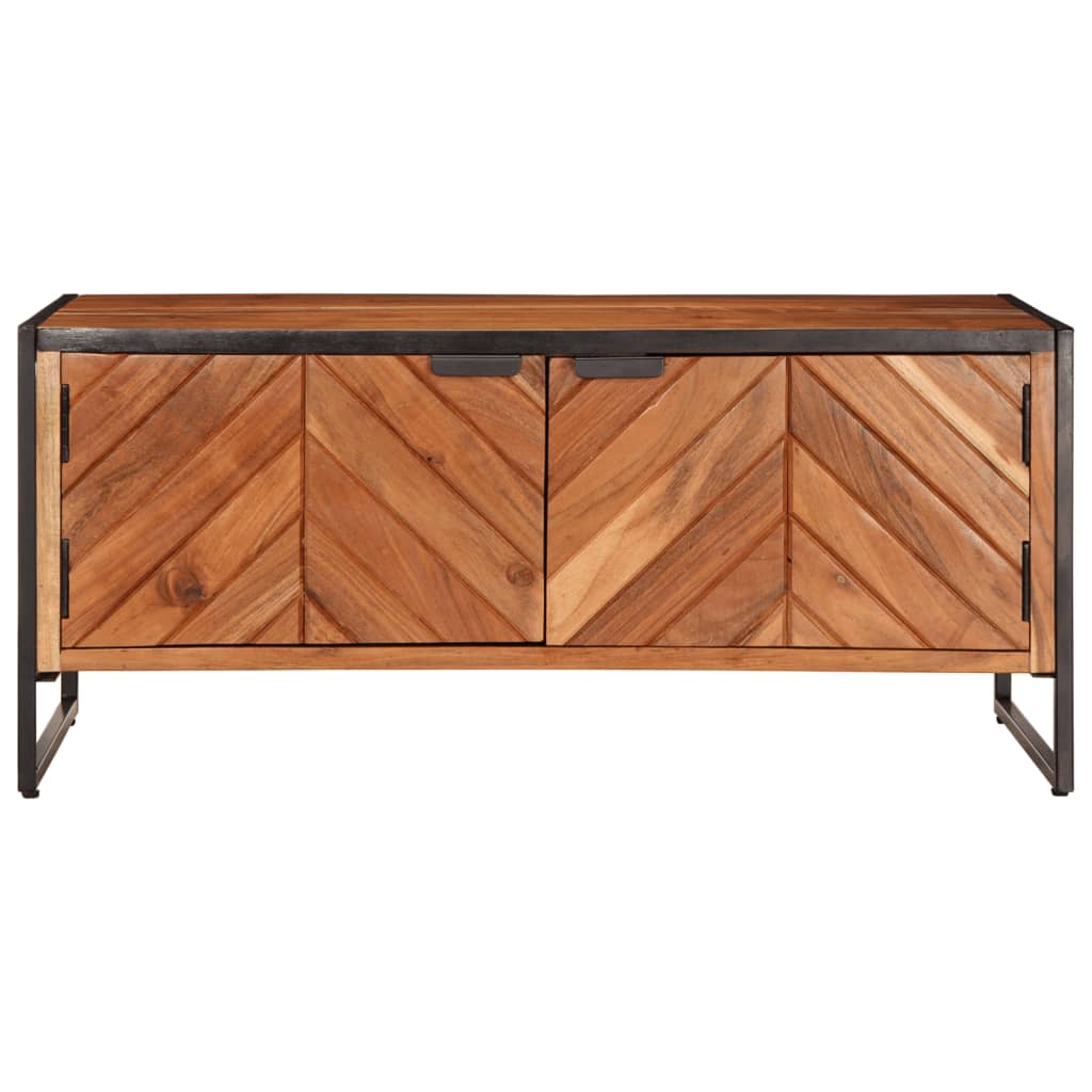 Coffee Table 90X55X40 Cm Solid Wood Acacia