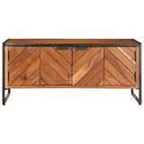 Coffee Table 90X55X40 Cm Solid Wood Acacia