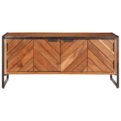 Coffee Table 90X55X40 Cm Solid Wood Acacia