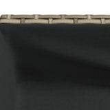 Garden Planter With Shelf Poly Rattan