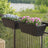 Planters With Hooks 2 Pcs Poly Rattan