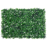   Artificial Shrub Leaf Fence 6 Pcs Green