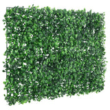   Artificial Shrub Leaf Fence 6 Pcs Green
