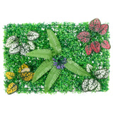   Artificial Plant Fence 6 Pcs Green 40X60 Cm