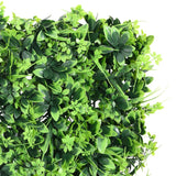   Artificial Leaf Fence 6 Pcs Green 40X60 Cm