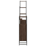 4 Piece Bathroom Cabinet Set Engineered Wood
