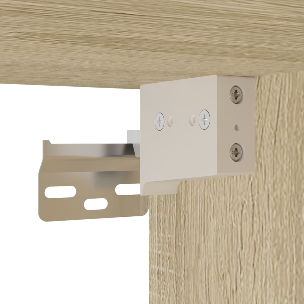 2 Piece Bathroom Furniture Set Engineered Wood