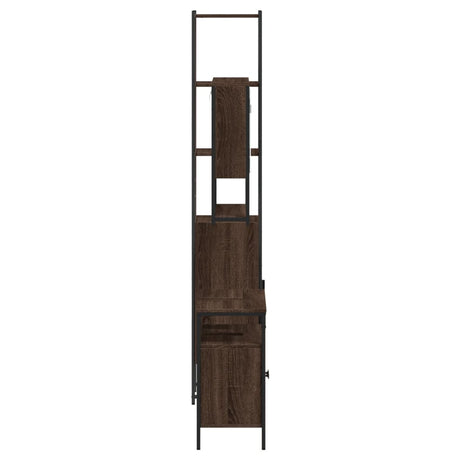 3 Piece Bathroom Furniture Set Engineered Wood