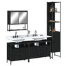 4 Piece Bathroom Furniture Set Engineered Wood