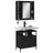 2 Piece Bathroom Furniture Set Engineered Wood