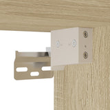 2 Piece Bathroom Furniture Set Engineered Wood