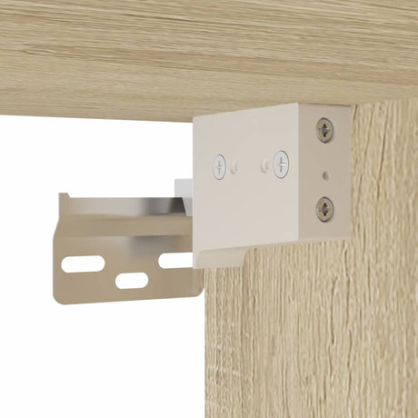 3 Piece Bathroom Cabinet Set Engineered Wood
