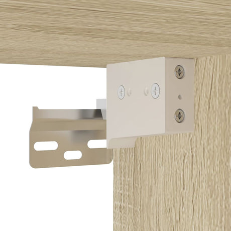 3 Piece Bathroom Cabinet Set Engineered Wood