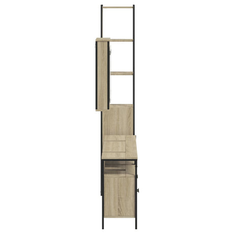 4 Piece Bathroom Furniture Set Engineered Wood