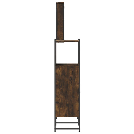 3 Piece Bathroom Furniture Set Engineered Wood