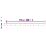 Replacement Fabric For Awning Valance Stripe