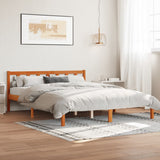 810076  Bed Frame Without Mattress Solid Wood