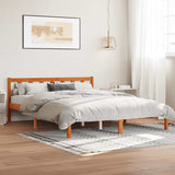 810076  Bed Frame Without Mattress Solid Wood