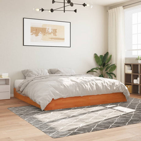Bed Frame Without Mattress Solid Wood